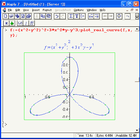 Примеры применения функции plot_real_curve